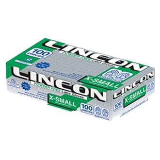 Lincon Gloves Extra-Small (100 Pieces)