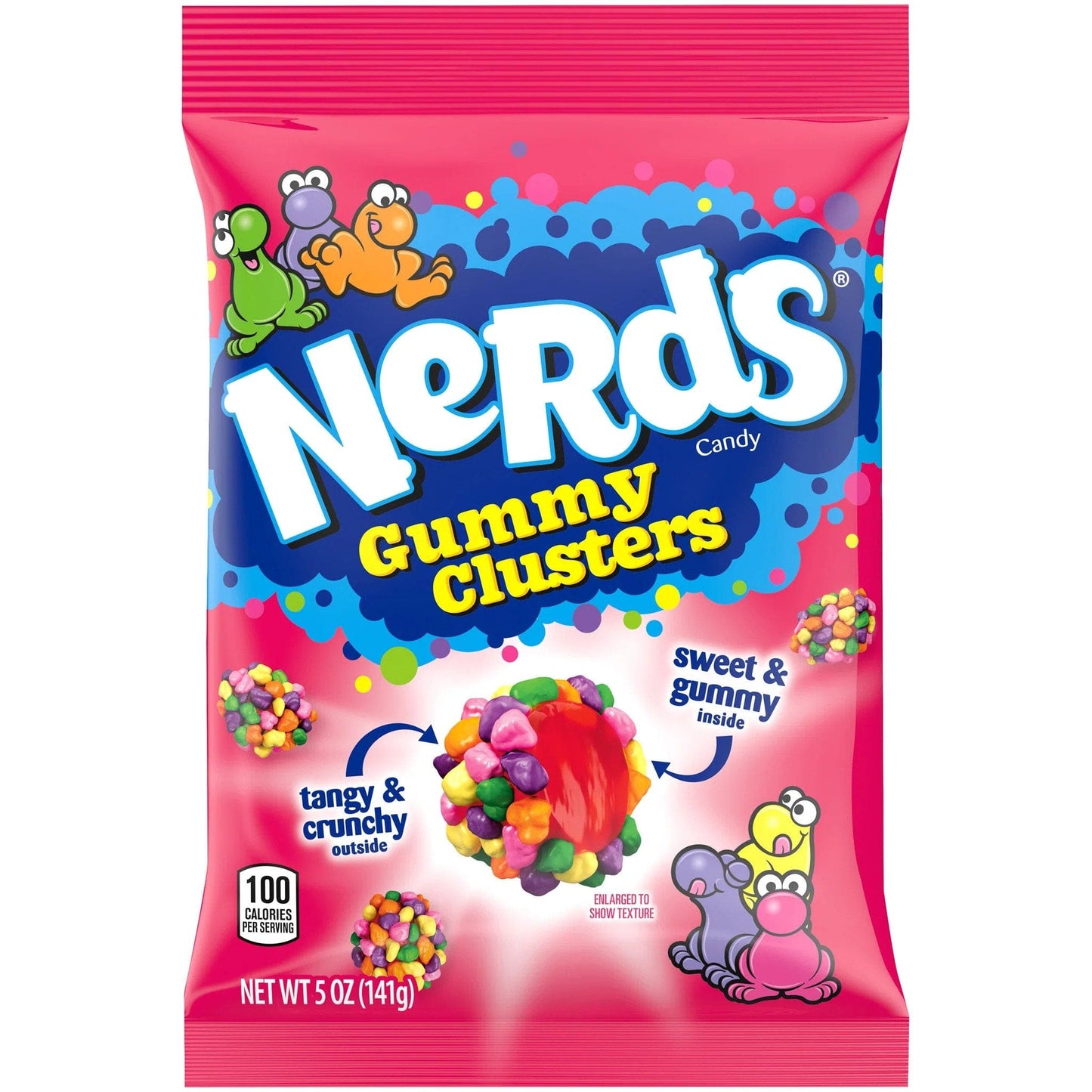 Nerds Glummy Clusters Medium Peg Bag 141g