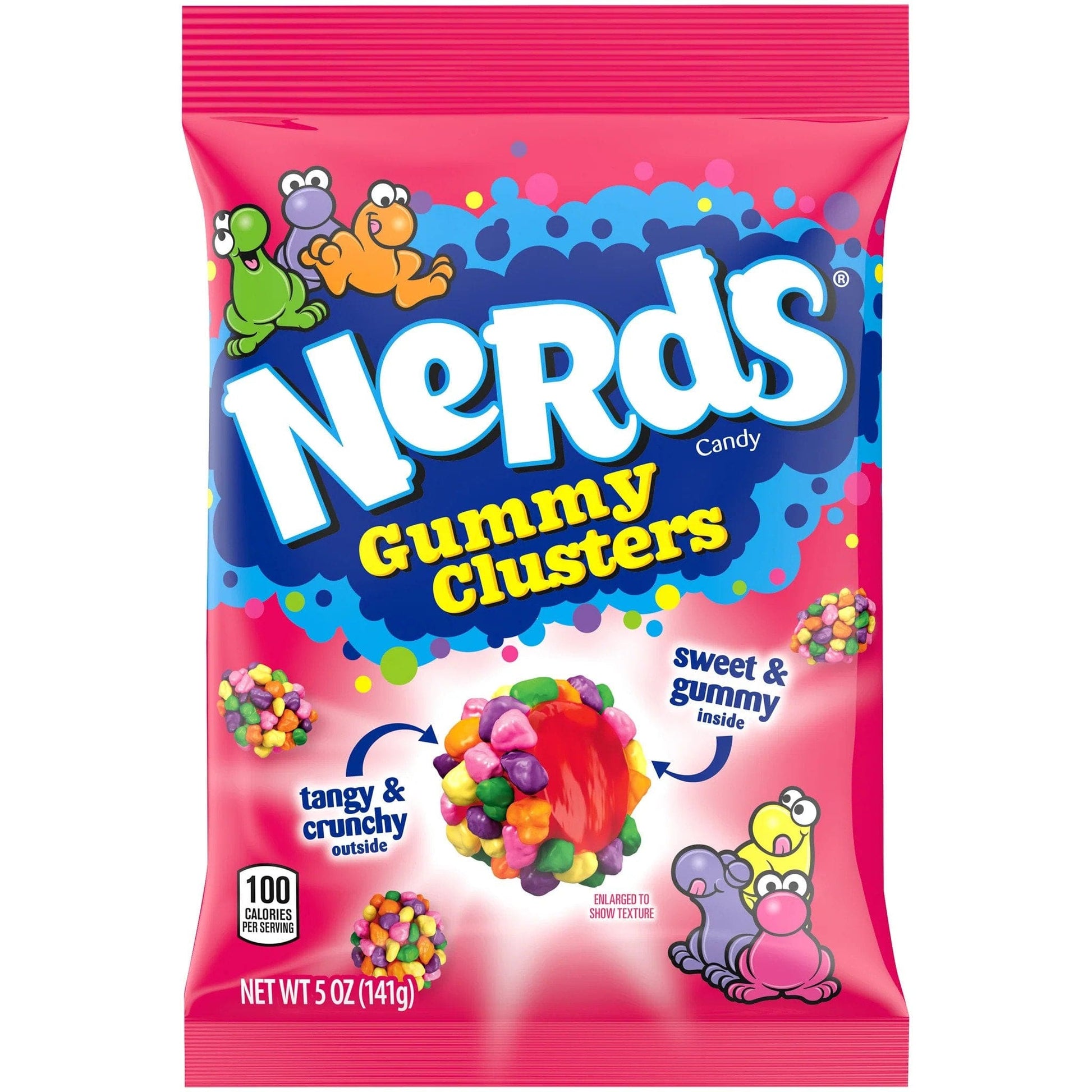 Nerds Glummy Clusters Medium Peg Bag 141g