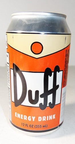 The Simpsons Duff Energy Drink (24 x 355ml cans) - Past Date 20th September 2019